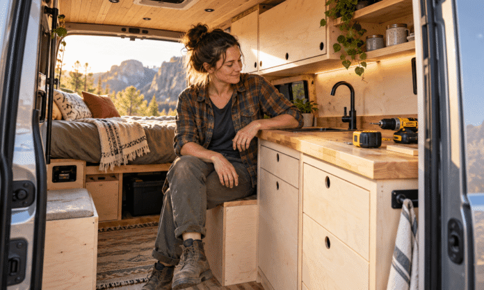 DIY Van Build Only Way To Go