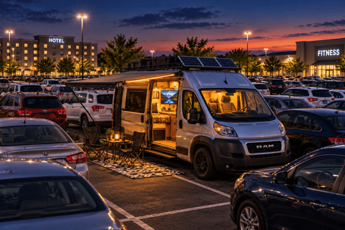 Urban Stealth Camping - Where to Park Your Van